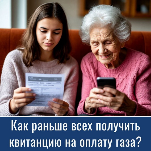 КТО ПЕРВЫМ ПОЛУЧАЕТ КВИТАНЦИИ ДЛЯ ОПЛАТЫ ГАЗА